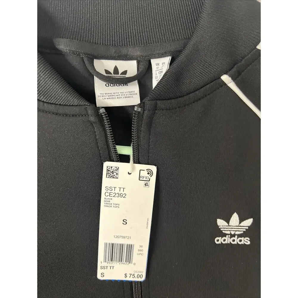 NEW NWT adidas Originals Women's Track Jacket CE2392 trefoil logo SZ Small S